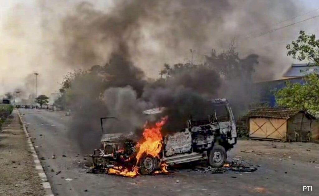 Tracks Blocked As Protests, Violence Break Out In Parts Of Bengal Over Waqf Act